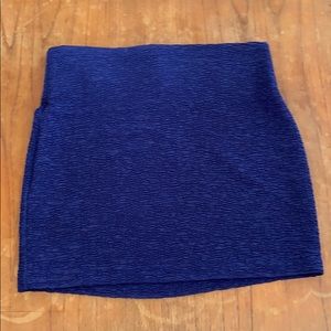BCBGeneration blue bodycon skirt